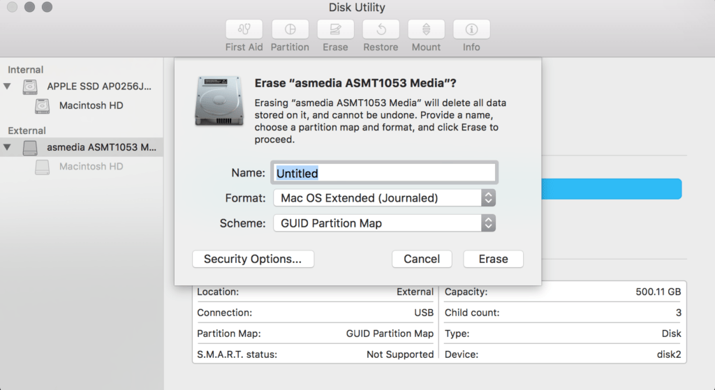 reformat my seagate external hard drive for mac